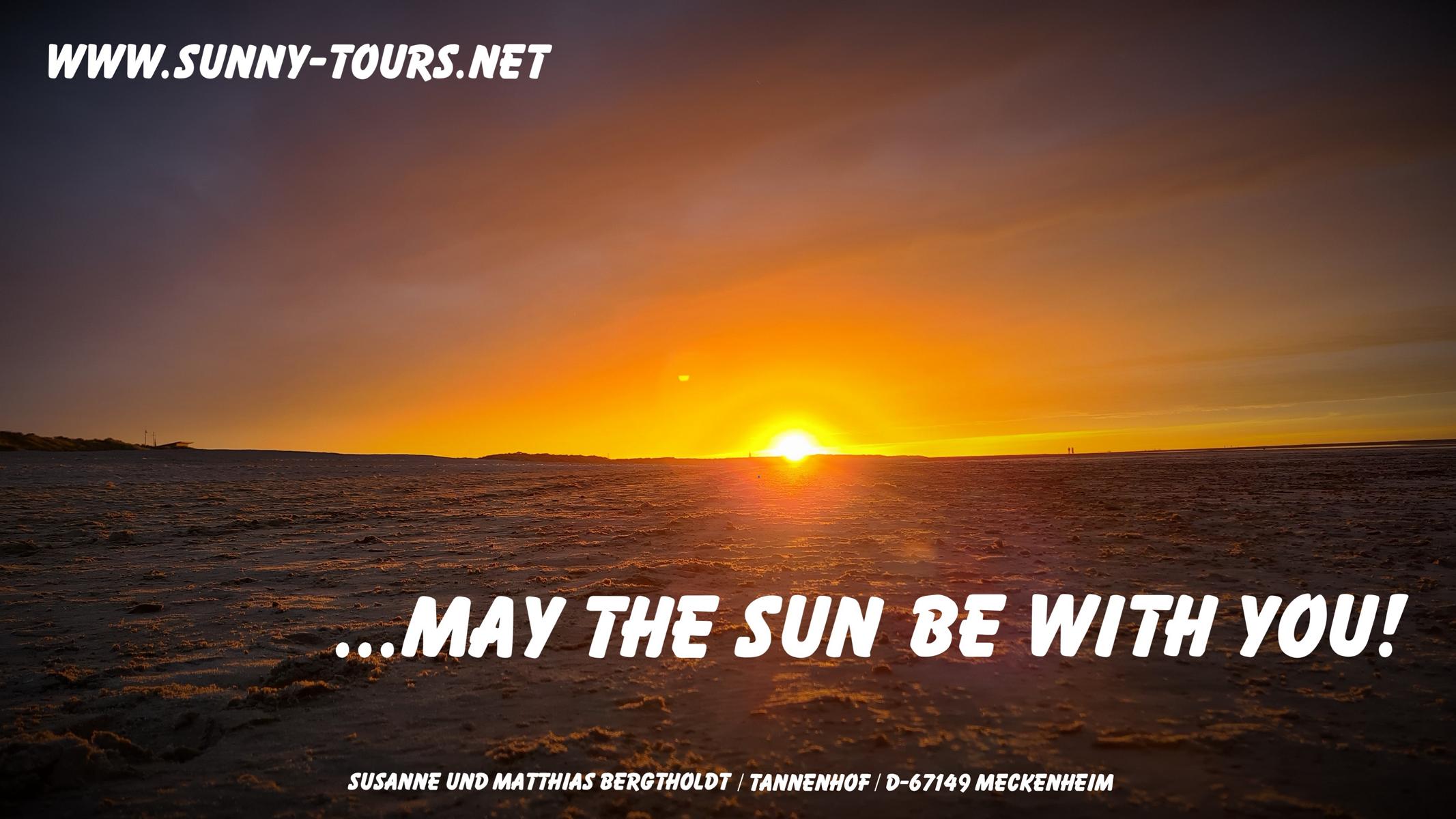Foto des Sonnenuntergangs auf sunny-tours.net